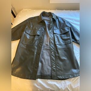 Zara Army Green Shacket